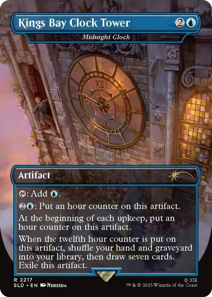 Image for Kings Bay Clock Tower - Midnight Clock (2217) (SLD) - Magic: The Gathering