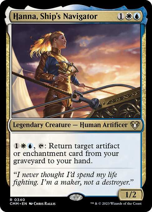 Hanna, Ship's Navigator - Commander Masters - 340