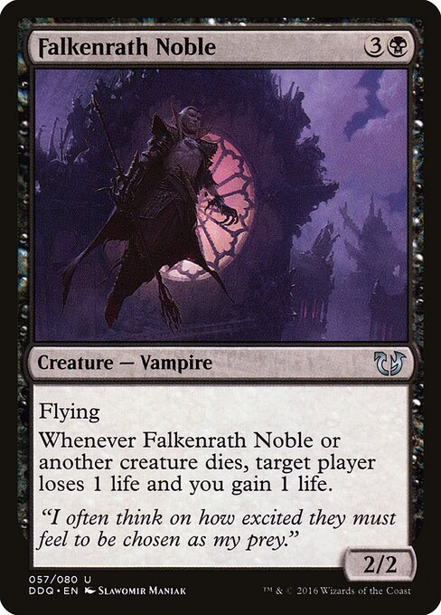 Falkenrath Noble - Duel Decks: Blessed vs. Cursed - 57