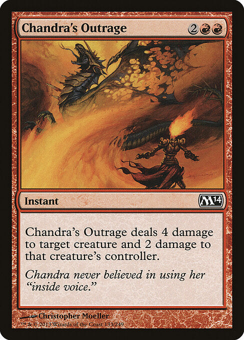 Chandra's Outrage - Magic 2014 - 133