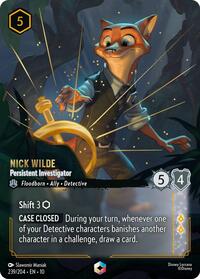 Nick Wilde - Persistent Investigator (Enchanted) - Whispers in the Well - 239/204
