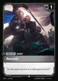 Recruit (271) // Buff - Origins - 271/298