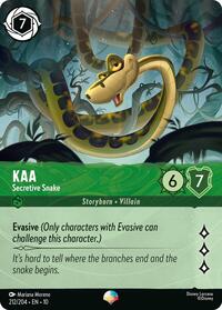 Kaa - Secretive Snake (Epic) - Whispers in the Well - 212/204