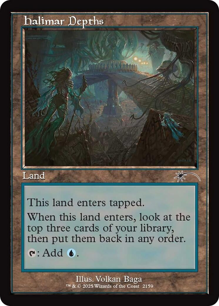 Image for Halimar Depths (Retro Frame) (2159) (SLD) - Magic: The Gathering