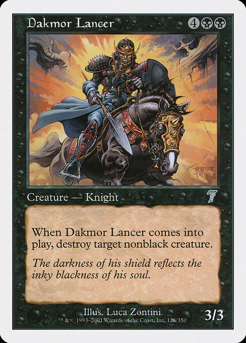 Dakmor Lancer - Seventh Edition - 126