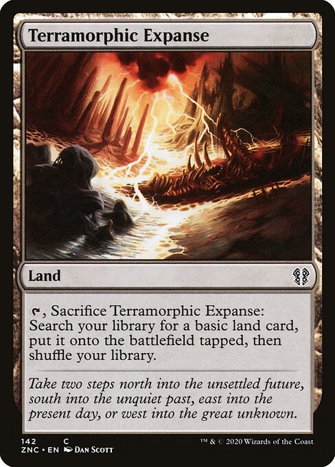 Terramorphic Expanse - Zendikar Rising Commander - 142