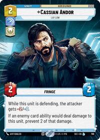 Cassian Andor - Lay Low (Hyperspace Foil) - Secrets of Power - 798