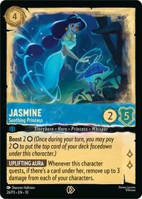 Jasmine - Soothing Princess - Disney Lorcana Promo Cards - 26