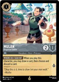 Mulan - Disguised Soldier - Disney Lorcana Promo Cards - 38