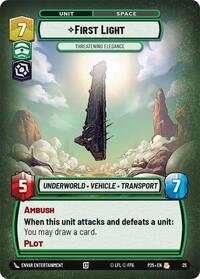 First Light - Threatening Elegance - Organized Play Promos - 25