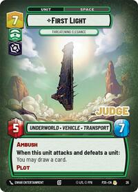 First Light - Threatening Elegance - Judge Promos - 26