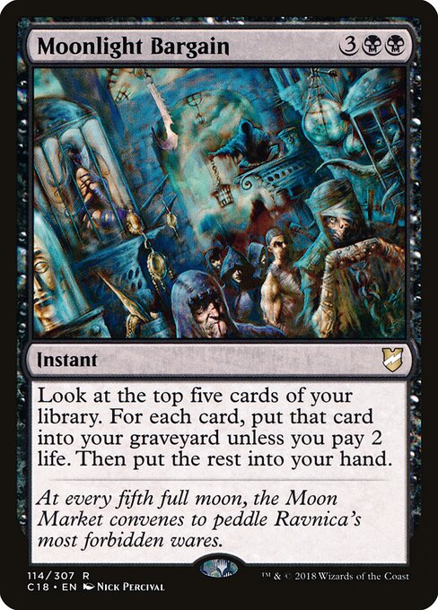 Moonlight Bargain - Commander 2018 - 114