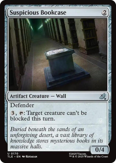 Suspicious Bookcase [Avatar: The Last Airbender: Eternal-Legal]