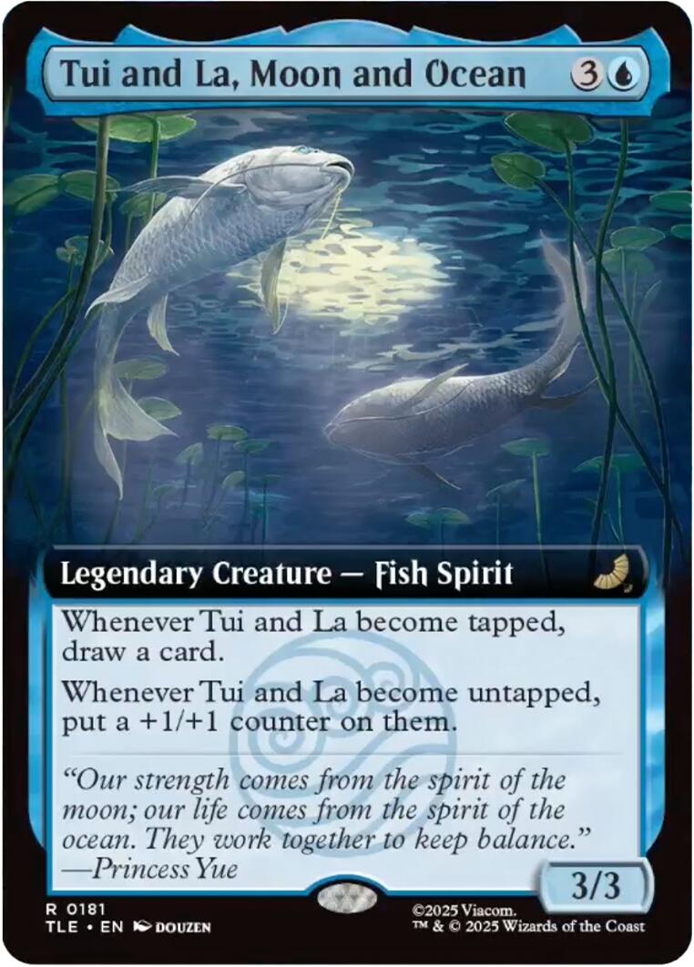 Tui and La, Moon and Ocean (Extended Art) [Avatar: The Last Airbender: Eternal-Legal]