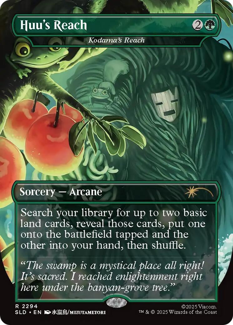 Image for Huu's Reach - Kodama's Reach (2294) (SLD) - Magic: The Gathering