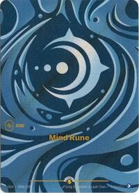 Mind Rune - Riftbound Organized Play Promotional Cards - 089b/298