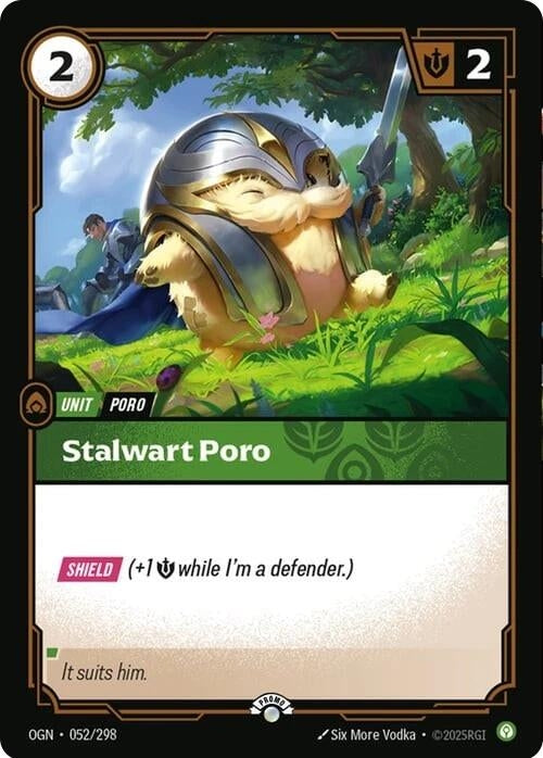 Image for Stalwart Poro (052/298) (OPP) - Riftbound: League of Legends Trading Card Game