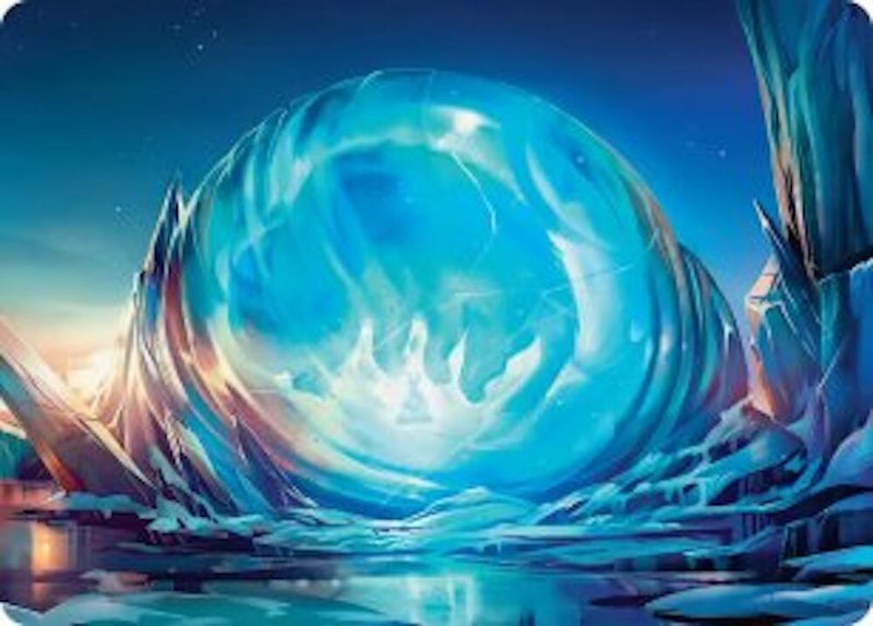 Aang's Iceberg Art Card [Avatar: The Last Airbender Art Series]