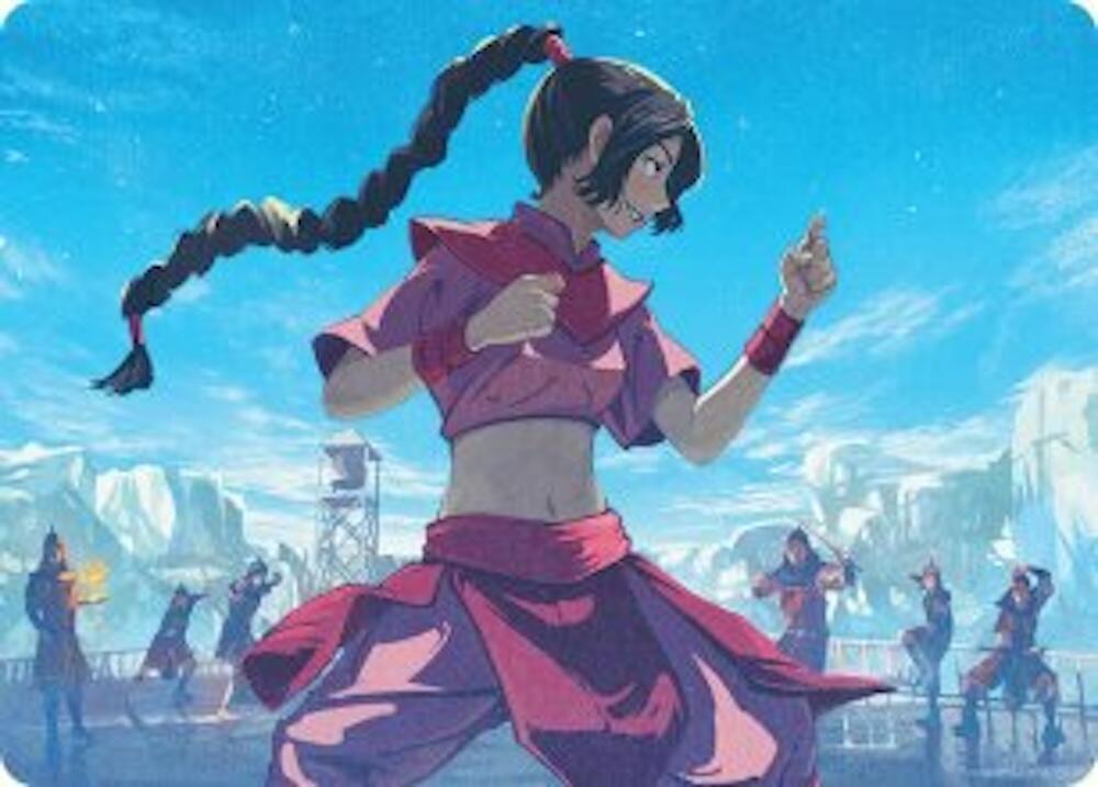 Ty Lee, Chi Blocker Art Card [Avatar: The Last Airbender Art Series]