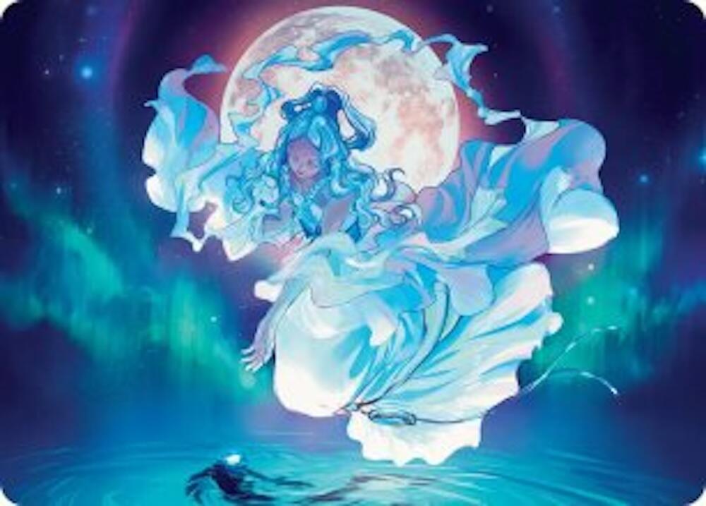 Yue, the Moon Spirit Art Card [Avatar: The Last Airbender Art Series]