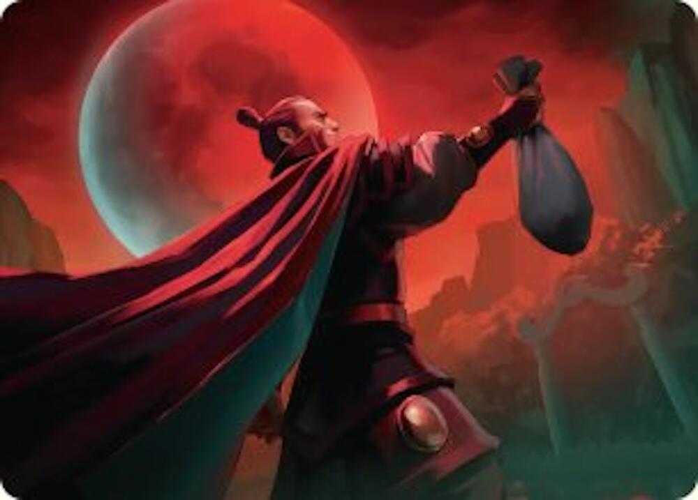 Zhao, the Moon Slayer Art Card [Avatar: The Last Airbender Art Series]