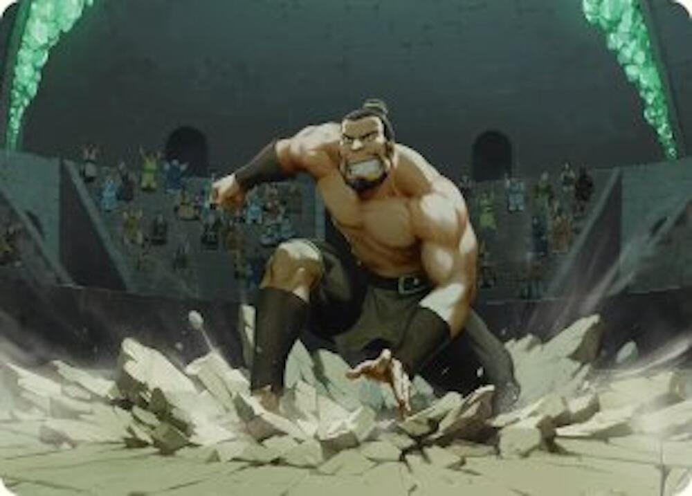 The Boulder, Ready to Rumble Art Card [Avatar: The Last Airbender Art Series]