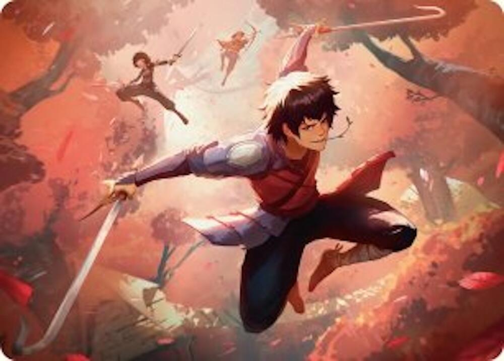 Jet, Freedom Fighter Art Card [Avatar: The Last Airbender Art Series]