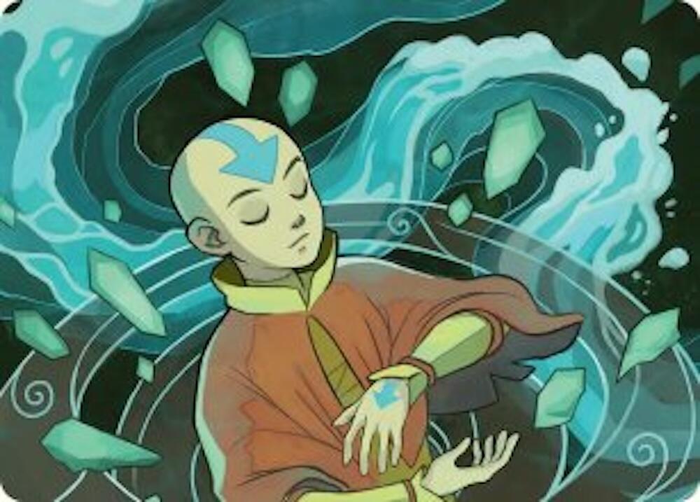 Aang, at the Crossroads Art Card [Avatar: The Last Airbender Art Series]