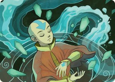 Aang, at the Crossroads Art Card [Avatar: The Last Airbender Art Series]