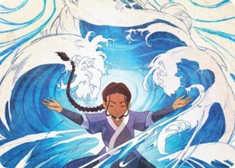 Katara, Water Tribe's Hope Art Card [Avatar: The Last Airbender Art Series]