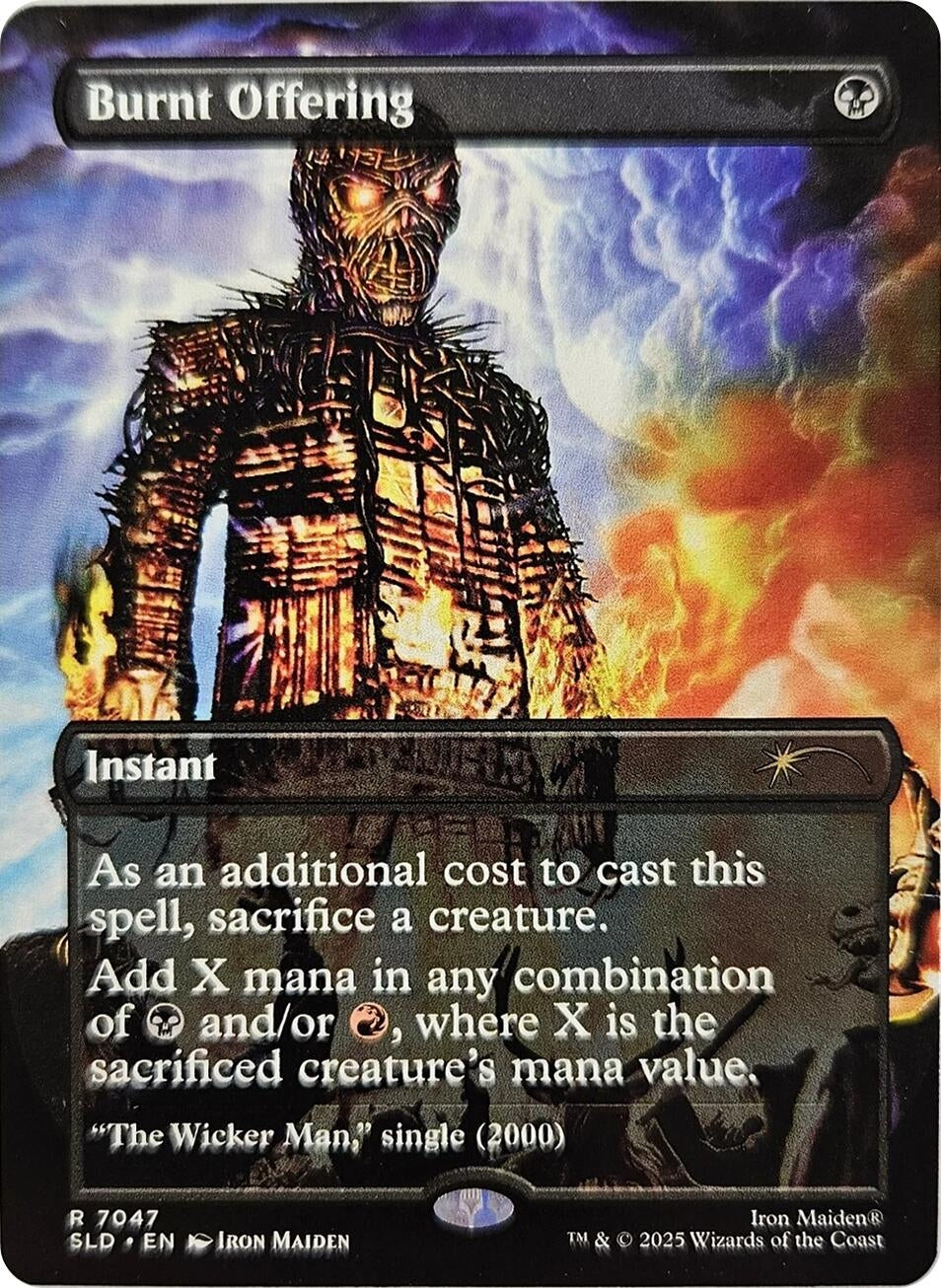 Image for Burnt Offering (7047) (SLD) - Magic: The Gathering