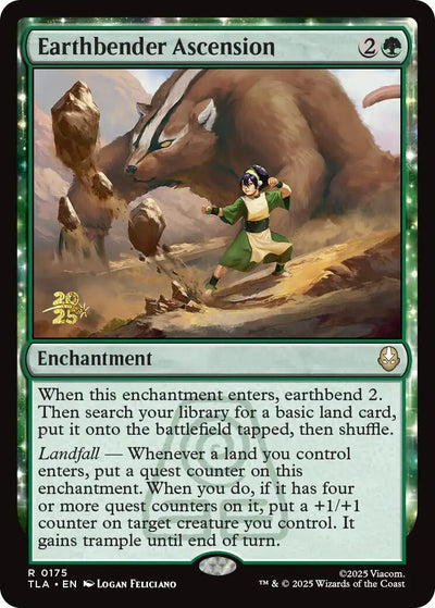 Earthbender Ascension [Avatar: The Last Airbender Prerelease Cards]