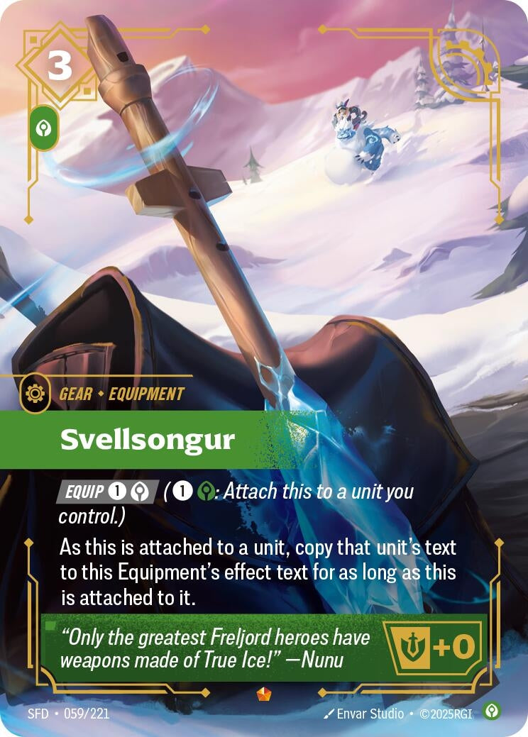 Image for Svellsongur (059/221) (SFD) - Riftbound: League of Legends Trading Card Game