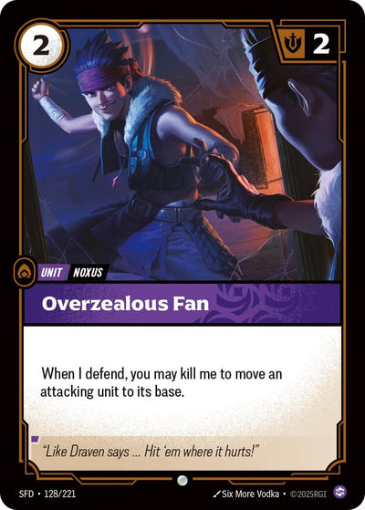 Overzealous Fan (128/221) (SFD)