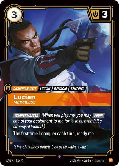Lucian - Merciless (113/221) (SFD)