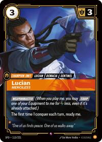 Lucian, Merciless - Spiritforged - 113/221