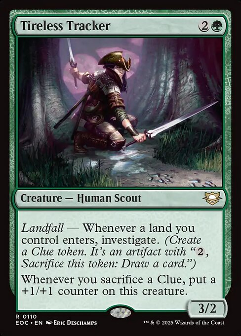 Tireless Tracker - Edge of Eternities Commander - 110