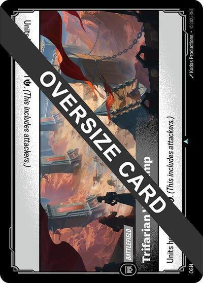 Image for Trifarian War Camp (Oversized) (294/298) (OGS) - Riftbound: League of Legends Trading Card Game