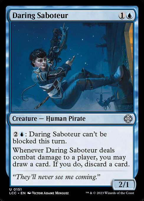 Daring Saboteur - The Lost Caverns of Ixalan Commander - 151