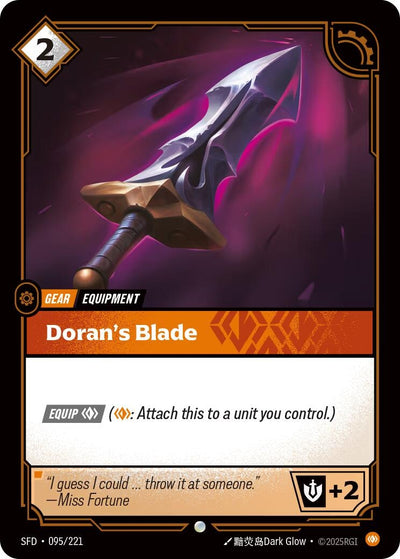 Doran's Blade (095/221) (SFD)