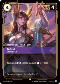 Irelia, Graceful (Alternate Art) - Spiritforged - 141a/221