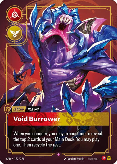 Rek'sai - Void Burrower (187/221) (SFD)