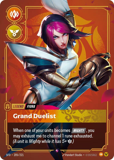 Fiora - Grand Duelist (205/221) (SFD)