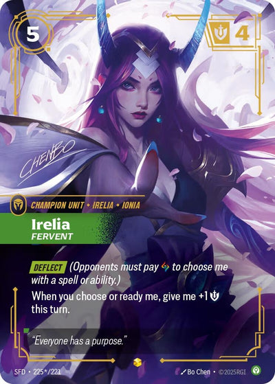 Irelia - Fervent (Signature) (225*/221) (SFD)