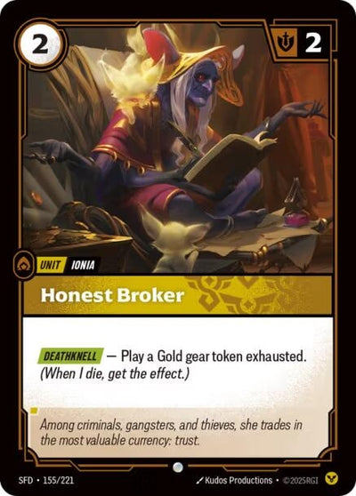 Honest Broker (155/221) (SFD)