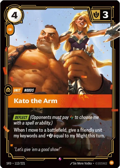 Kato the Arm (112/221) (SFD)
