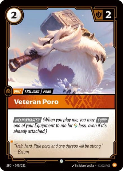 Veteran Poro (099/221) (SFD)