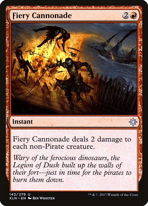 Fiery Cannonade - Ixalan - 143