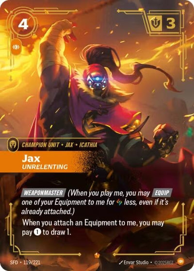 Jax - Unrelenting (119/221) (SFD)