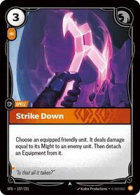 Strike Down - Spiritforged - 107/221